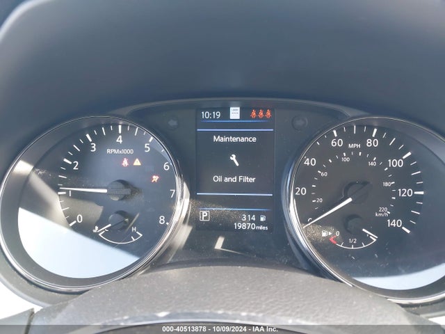 JN1BJ1CV0NW352361 Nissan Rogue Sport Sl Fwd Xtronic Cvt