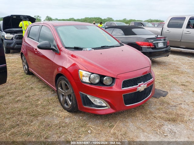 Chevrolet Sonic Rs Auto 2015 1G1JG6SB4F4125479 Image 1