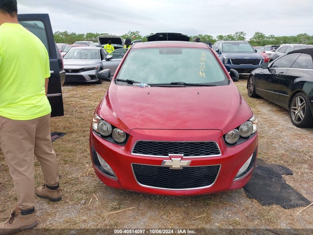 Chevrolet Sonic Rs Auto 2015 1G1JG6SB4F4125479 Image 12