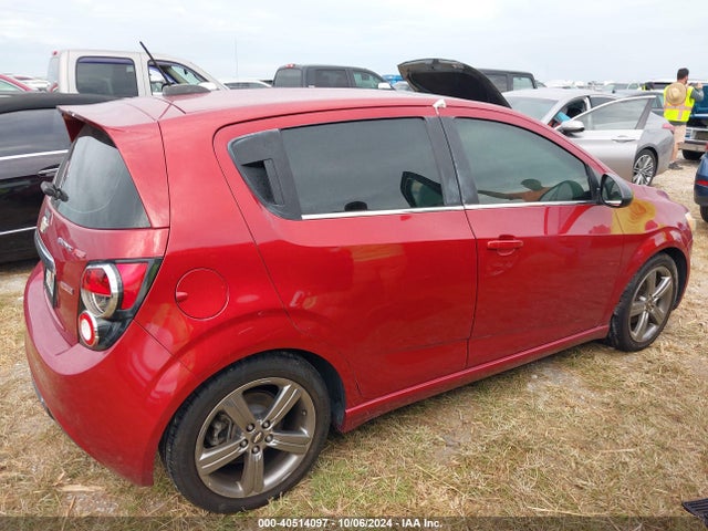 Chevrolet Sonic Rs Auto 2015 1G1JG6SB4F4125479 Image 13