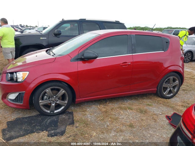 Chevrolet Sonic Rs Auto 2015 1G1JG6SB4F4125479 Image 14