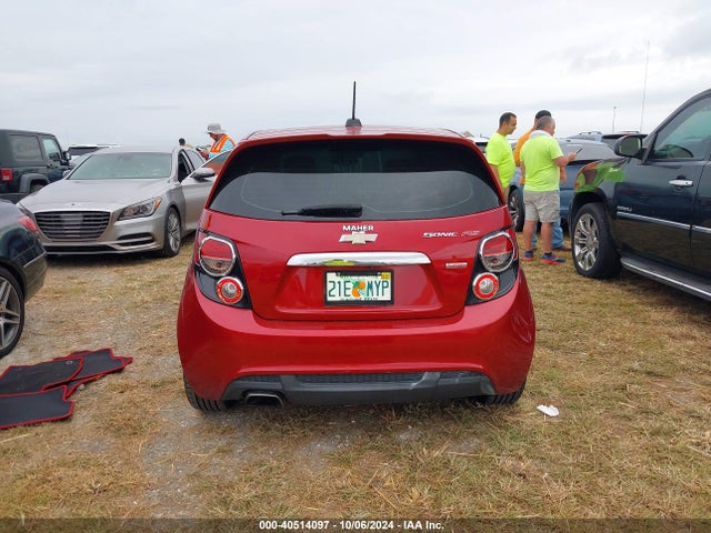 Chevrolet Sonic Rs Auto 2015 1G1JG6SB4F4125479 Image 16