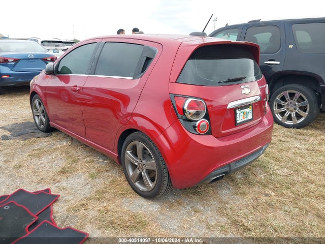 Chevrolet Sonic Rs Auto 2015 1G1JG6SB4F4125479 Image 4