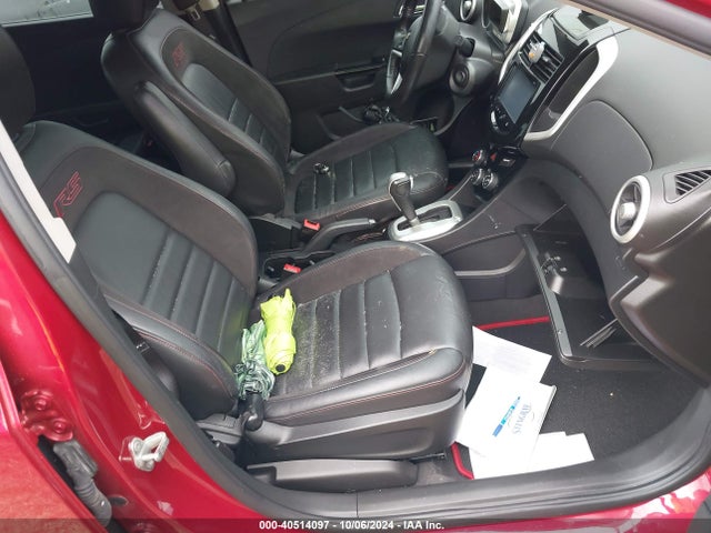 Chevrolet Sonic Rs Auto 2015 1G1JG6SB4F4125479 Image 5