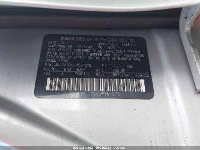 JN1BJ1CV5LW551578 Nissan Rogue Sport S Fwd Xtronic Cvt