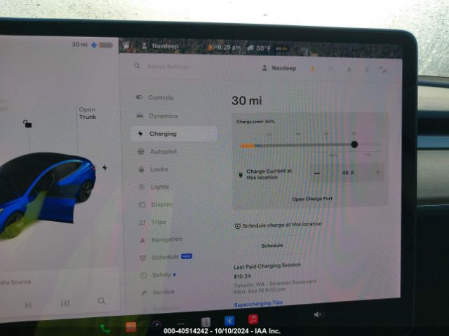 5YJ3E1EA9JF118024 Tesla Model 3 Long Range/mid Range