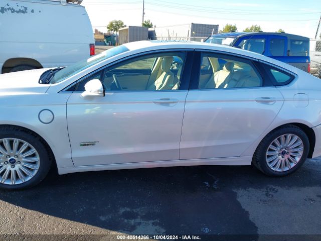 3FA6P0PU7ER337700 Ford Fusion Energi Se Luxury