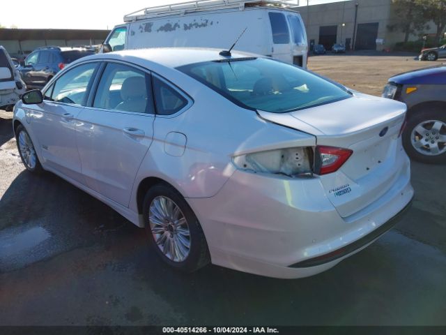 3FA6P0PU7ER337700 Ford Fusion Energi Se Luxury