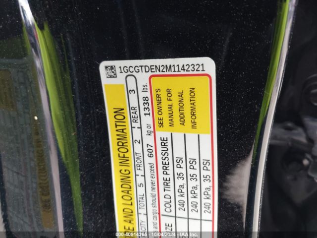 1GCGTDEN2M1142321 Chevrolet Colorado