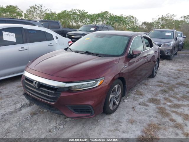 2019 HONDA INSIGHT 19XZE4F58KE012426 Photo 1