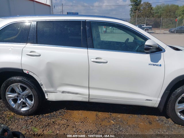 5TDDCRFH1GS018153 Toyota Highlander Hybrid Limited Platinum V6