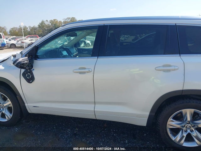 5TDDCRFH1GS018153 Toyota Highlander Hybrid Limited Platinum V6