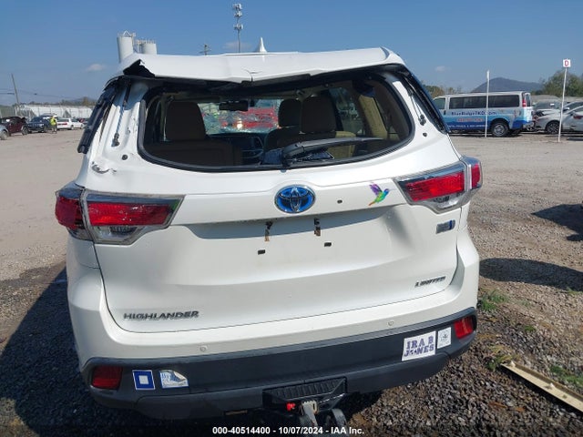 5TDDCRFH1GS018153 Toyota Highlander Hybrid Limited Platinum V6