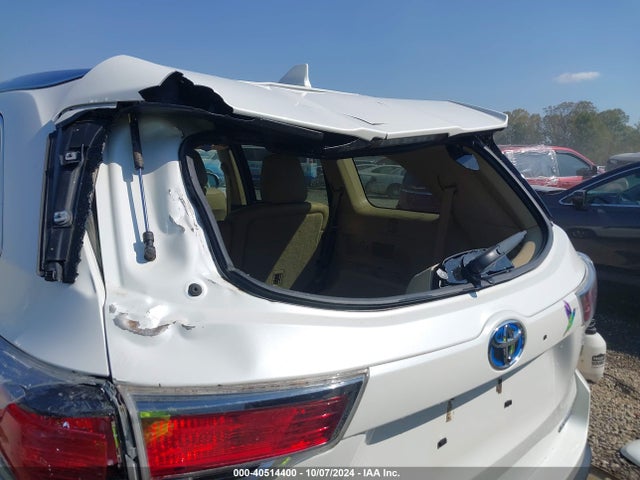 5TDDCRFH1GS018153 Toyota Highlander Hybrid Limited Platinum V6