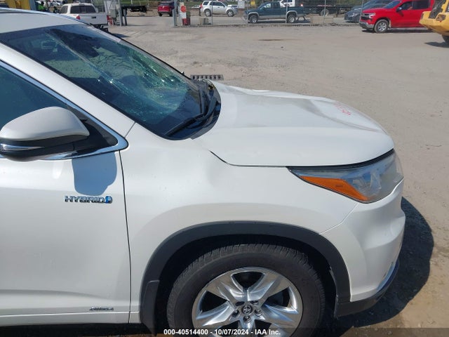 5TDDCRFH1GS018153 Toyota Highlander Hybrid Limited Platinum V6