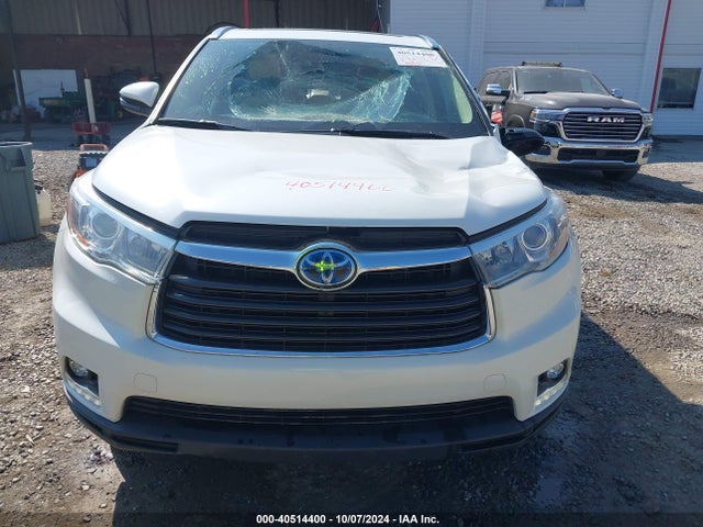 5TDDCRFH1GS018153 Toyota Highlander Hybrid Limited Platinum V6