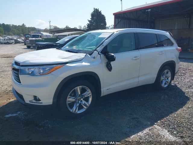5TDDCRFH1GS018153 Toyota Highlander Hybrid Limited Platinum V6