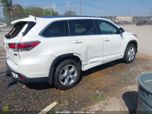 5TDDCRFH1GS018153 Toyota Highlander Hybrid Limited Platinum V6