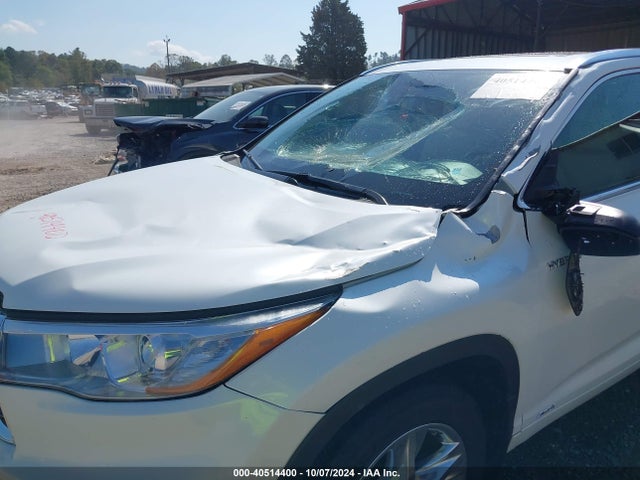 5TDDCRFH1GS018153 Toyota Highlander Hybrid Limited Platinum V6