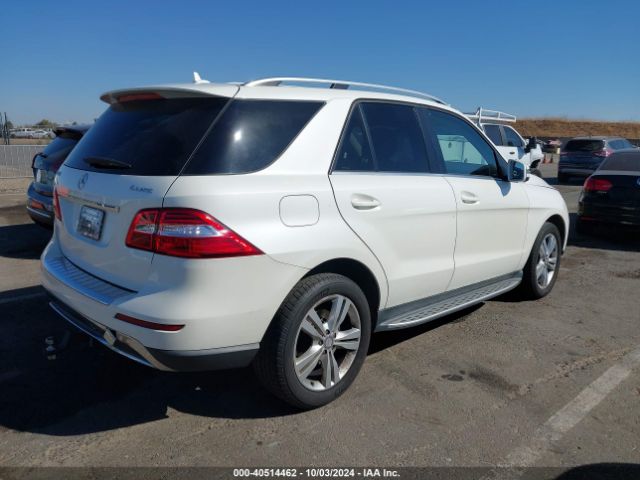 4JGDA5HB3EA347837 Mercedes-Benz Ml 350 4matic