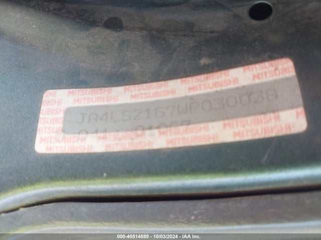 1998 MITSUBISHI MONTERO SPORT JA4LS21G7WP030038 Photo 8
