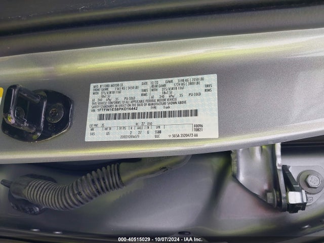 Ford F-150 Xlt 2023 1FTFW1E58PKD16442 Image 9