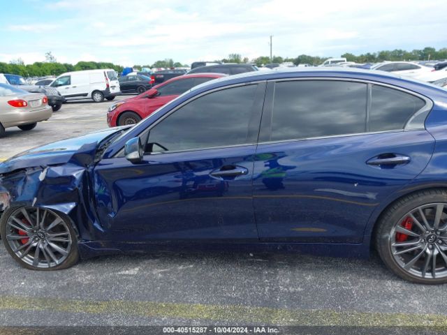 JN1FV7AP8LM630543 Infiniti Q50 Red Sport 400