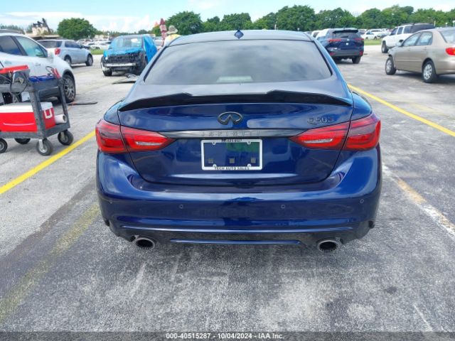 JN1FV7AP8LM630543 Infiniti Q50 Red Sport 400