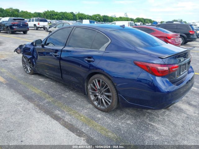 JN1FV7AP8LM630543 Infiniti Q50 Red Sport 400