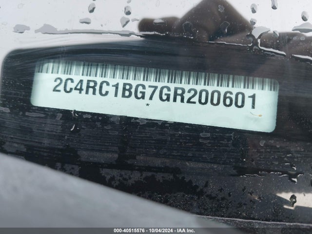 2C4RC1BG7GR200601 Chrysler Town & Country Touring