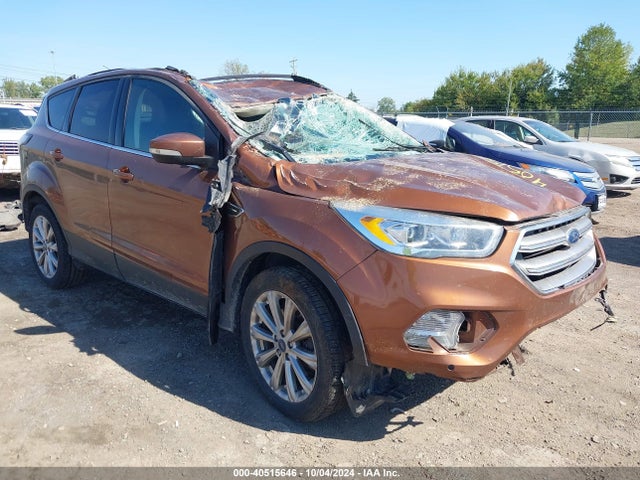 Ford Escape Titanium 2017 1FMCU9J9XHUB76377 Image 1