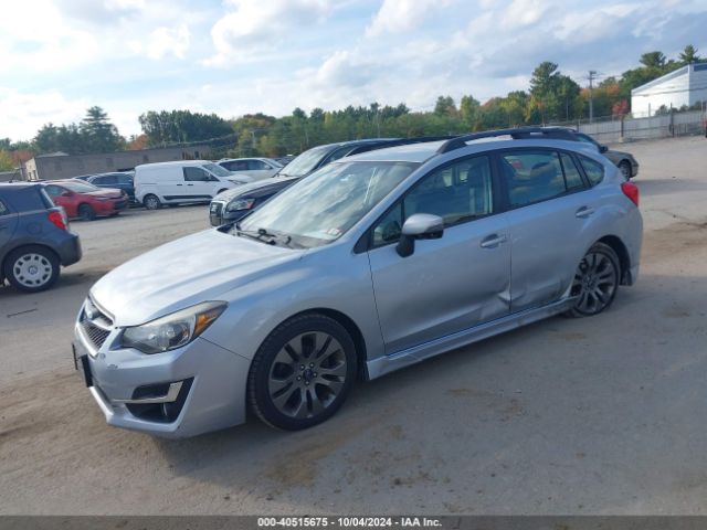 JF1GPAT63FH200483 Subaru Impreza 2.0i Sport Premium