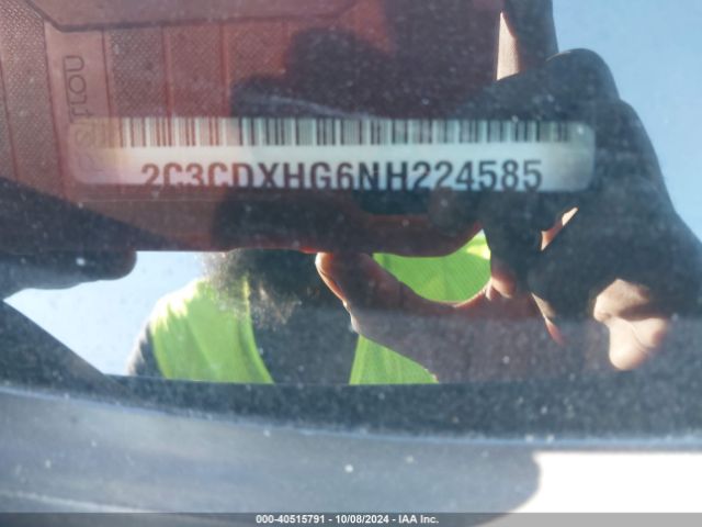 2C3CDXHG6NH224585 Dodge Charger Gt Rwd