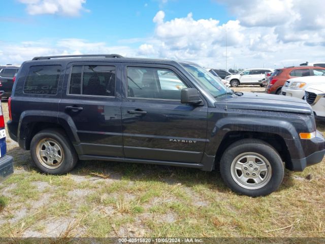 1C4NJRBB4FD316704 Jeep Patriot Sport