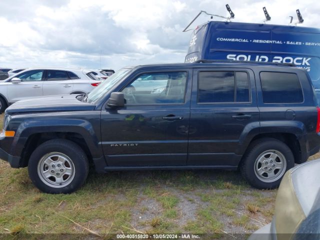 1C4NJRBB4FD316704 Jeep Patriot Sport