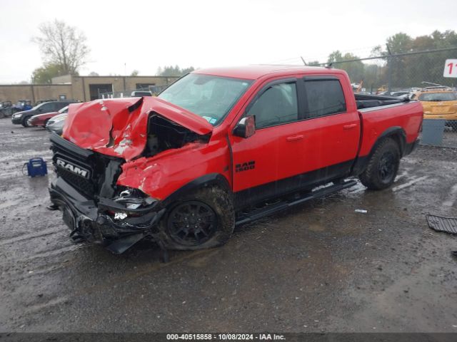 1C6RR7YT4JS122281 RAM 1500 Rebel  4x4 5'7 Box