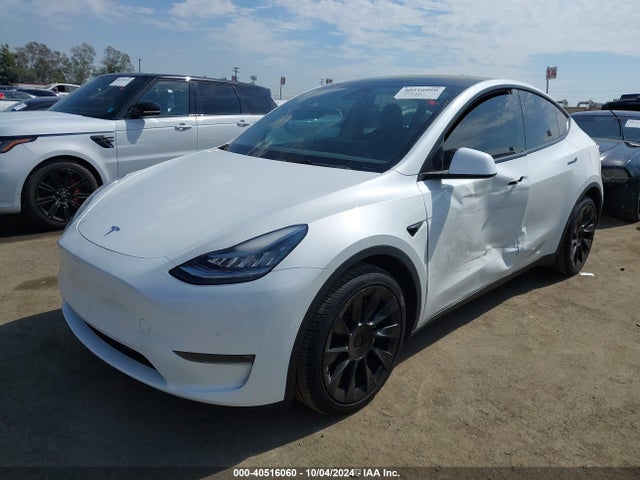 2021 TESLA MODEL Y 5YJYGDEE7MF092791 Photo 1