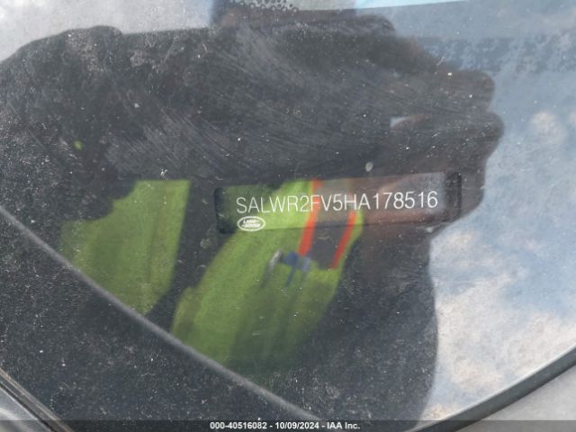 SALWR2FV5HA178516 Land Rover Range Rover Sport 3.0l V6 Supercharged Hse