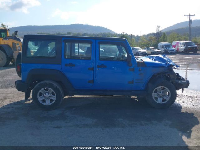 1C4BJWKG7FL733382 Jeep Wrangler Unlimited Sport Rhd