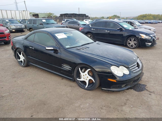 2005 MERCEDES-BENZ SL 600 WDBSK76F55F089090