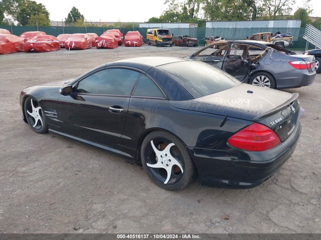2005 MERCEDES-BENZ SL 600 WDBSK76F55F089090 Photo 2