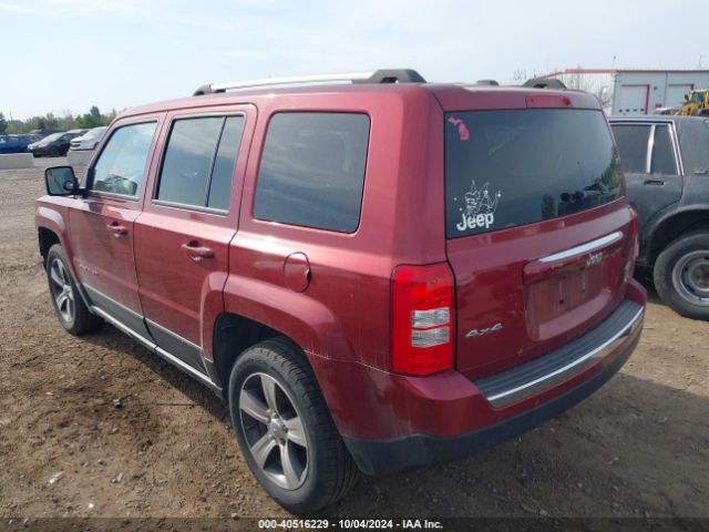 1C4NJRFB2GD580225 Jeep Patriot High Altitude Edition