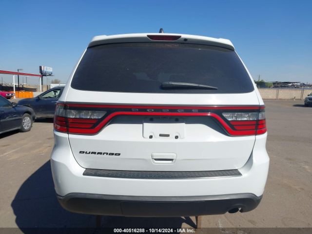 1C4RDHAG6JC490160 Dodge Durango Sxt Rwd