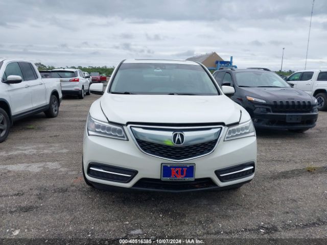 5FRYD4H45EB045349 Acura Mdx Technology Package