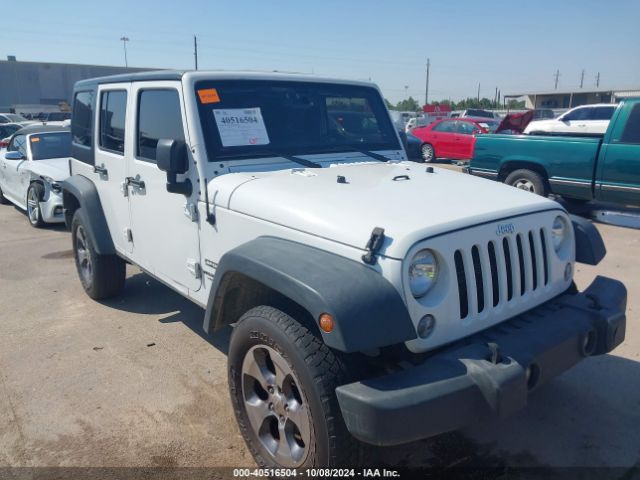 1C4HJWDG5HL601957 Jeep Wrangler Unlimited Sport 4x4