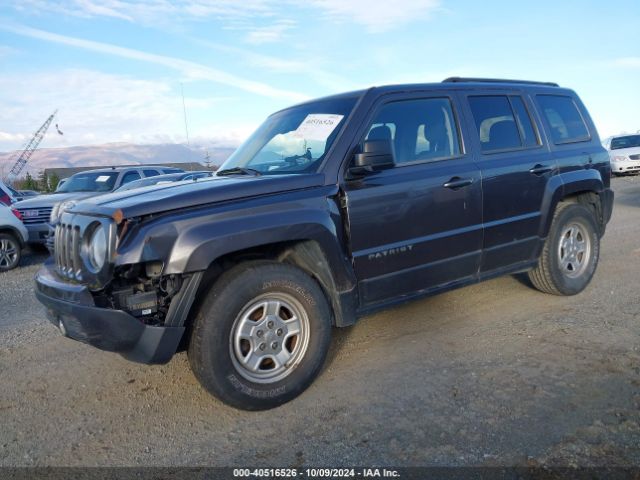 1C4NJPBB8FD186043 Jeep Patriot Sport