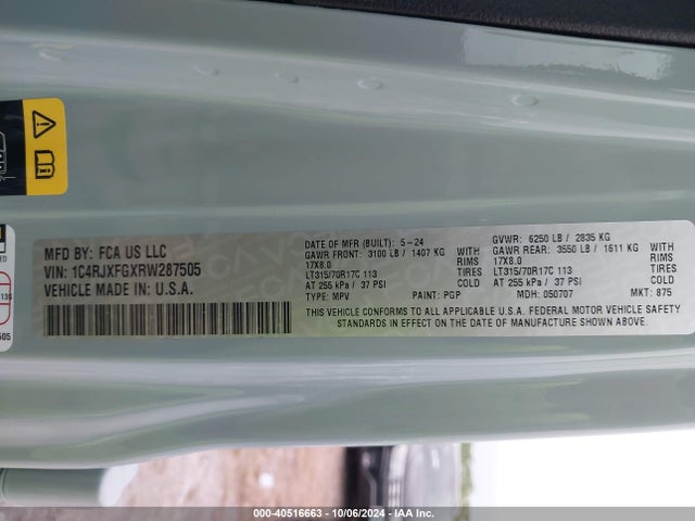 1C4RJXFGXRW287505 Jeep Wrangler 4-door Rubicon 4x4