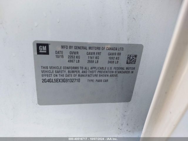 2G4GL5EX3G9132710 Buick Regal Turbo