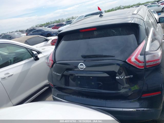 5N1AZ2MH4GN126540 Nissan MURANO SV