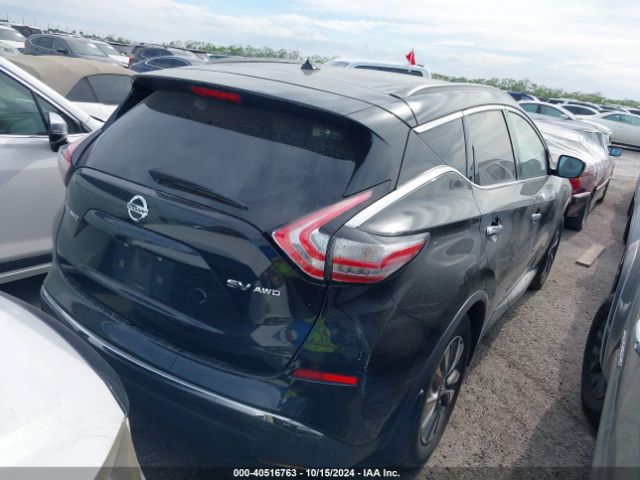 5N1AZ2MH4GN126540 Nissan MURANO SV